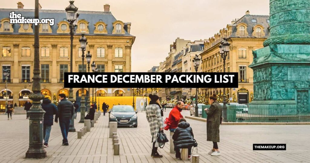 what to pack France december packing list