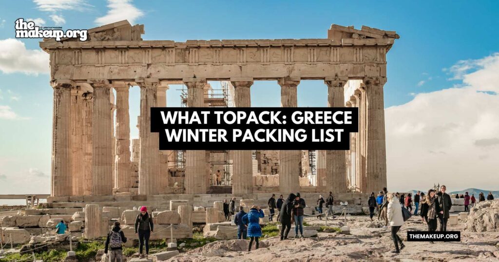 what to pack Greece winter packing list