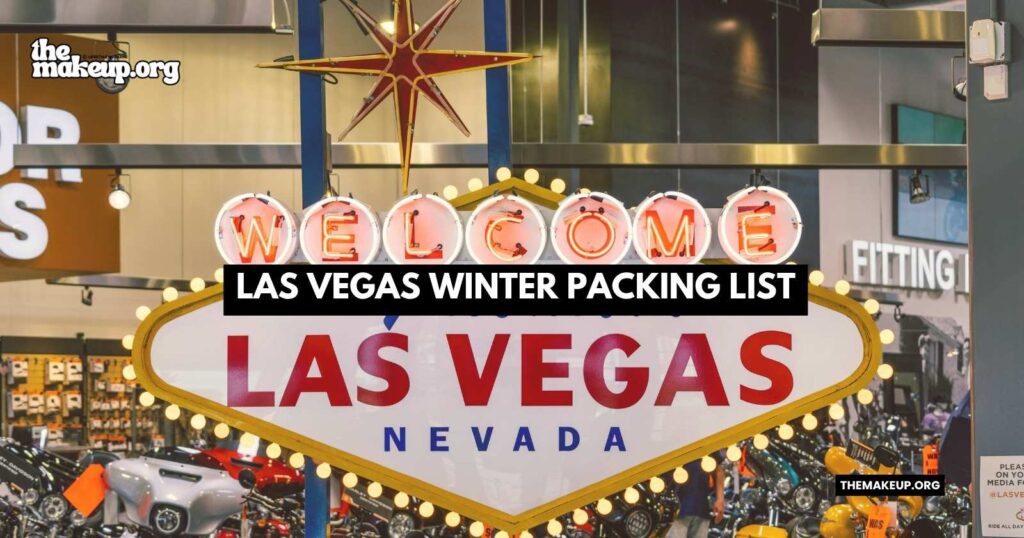 what to pack Las Vegas winter packing list