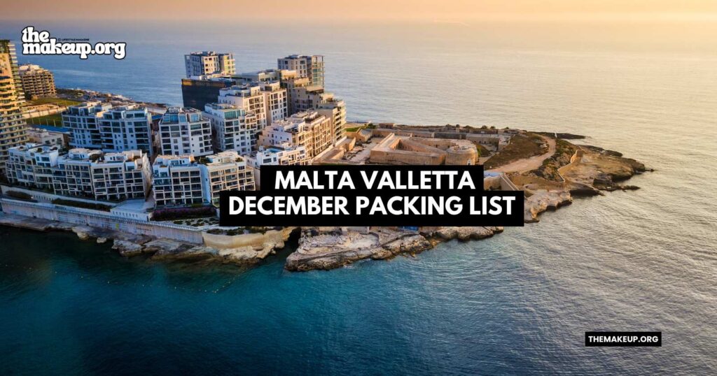 what to pack Malta Valletta packing list December