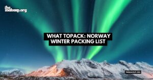 what to pack Norway winter packing list