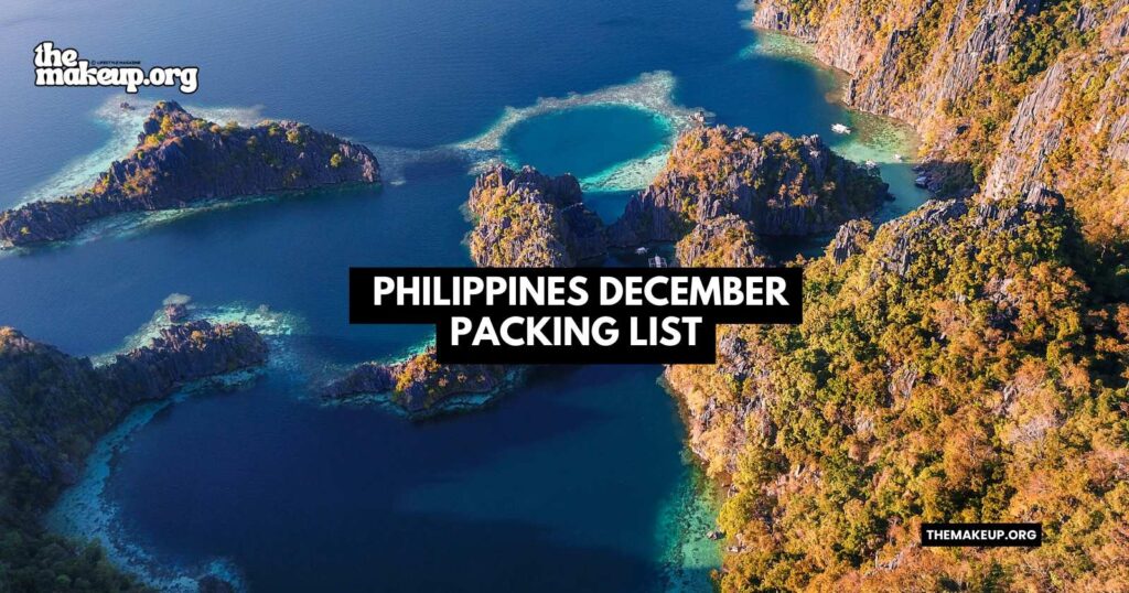 what to pack Philippines packing list December