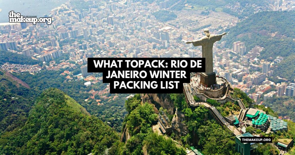what to pack Rio De Janeiro summer packing list