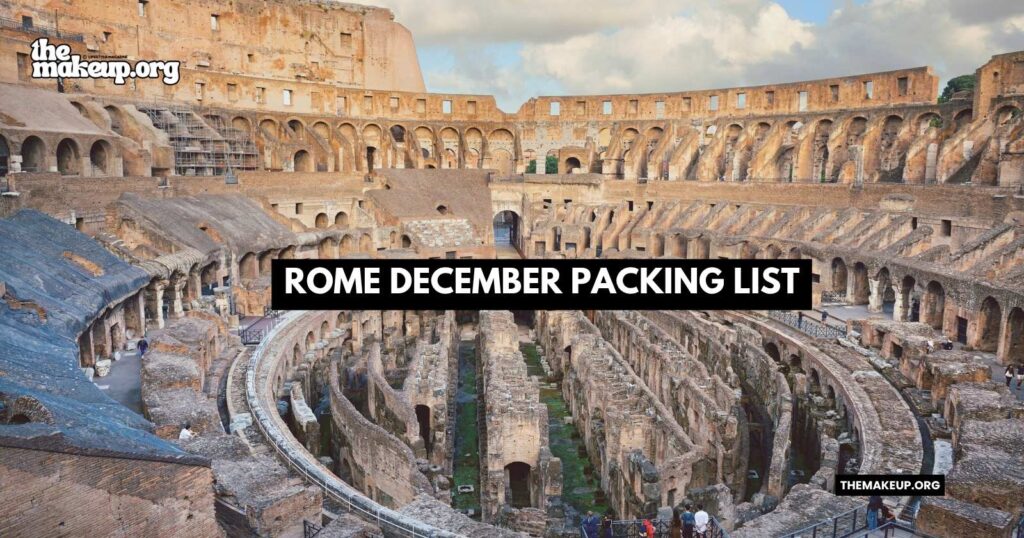 what to pack Rome december packing list