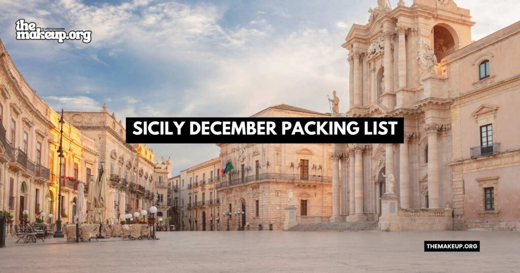 what to pack Sicily december packing list