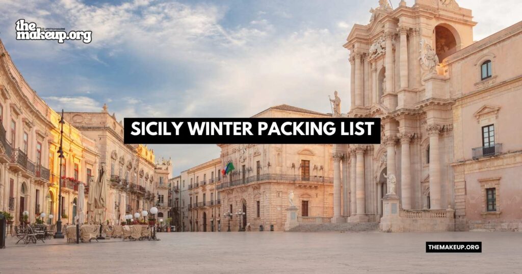 what to pack Sicily winter packing list