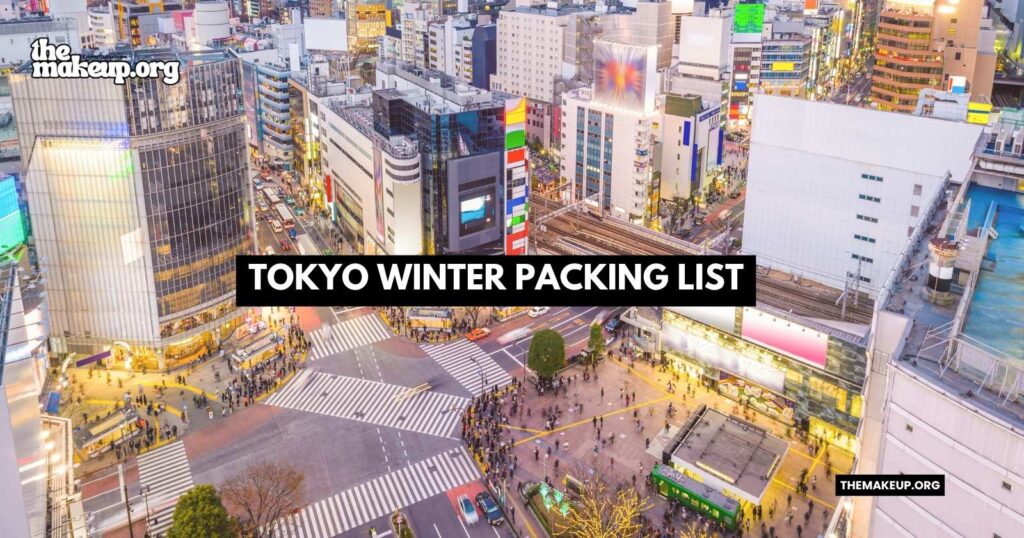what to pack Tokyo winter packing list