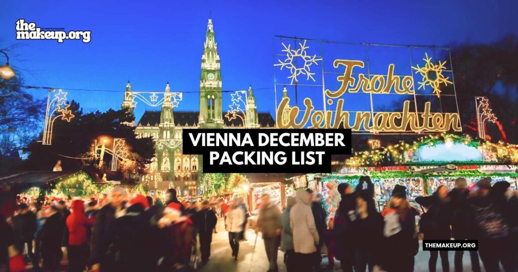 what to pack Vienna packing list December