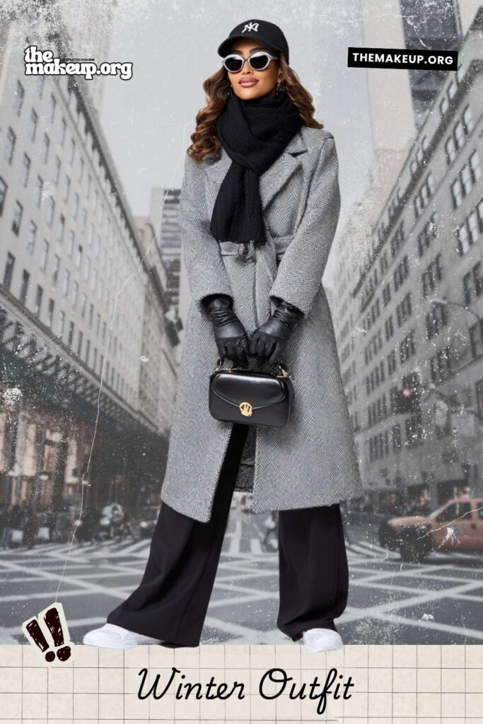 New York snowy day outfits