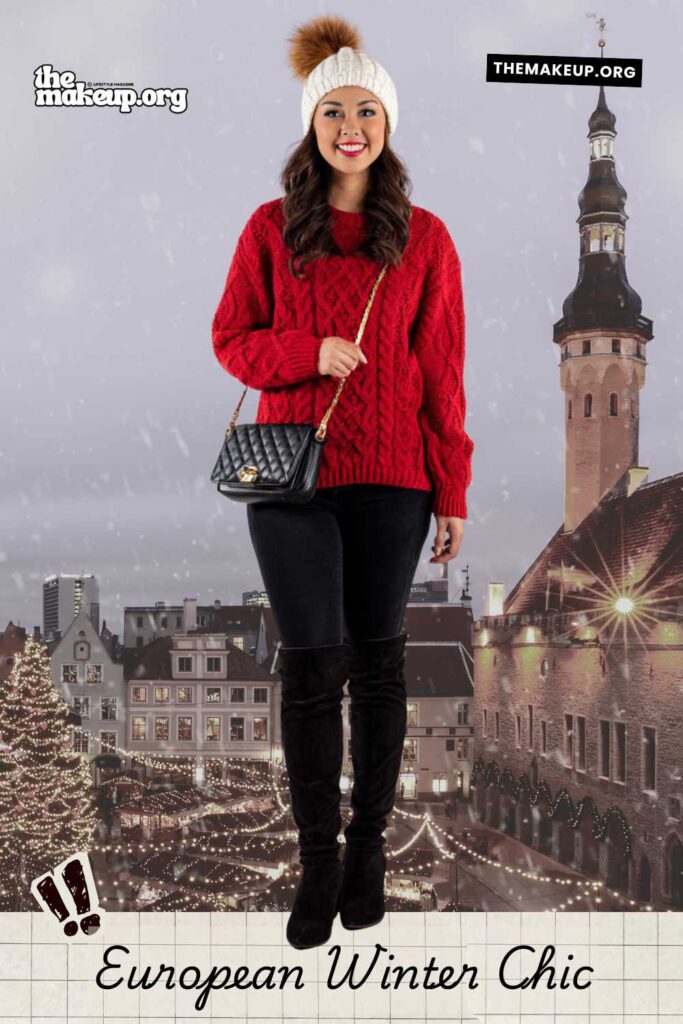 Winter outfit Europe trip