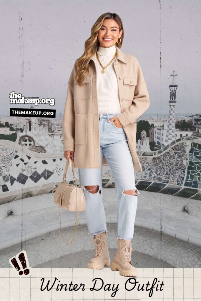 barcelona december coat outfits