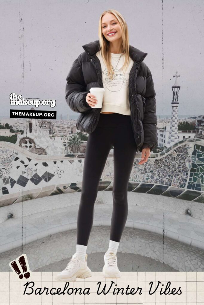 barcelona december outerwear ideas