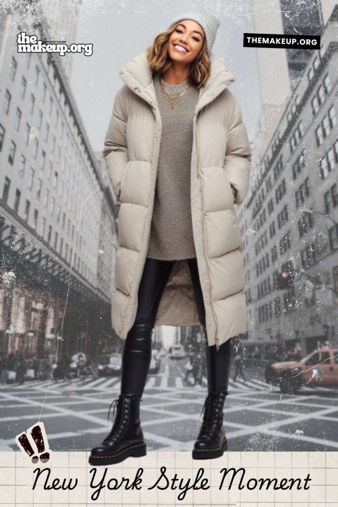 classy NYC winter outfits