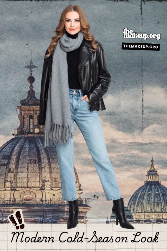 cozy rome december outfits