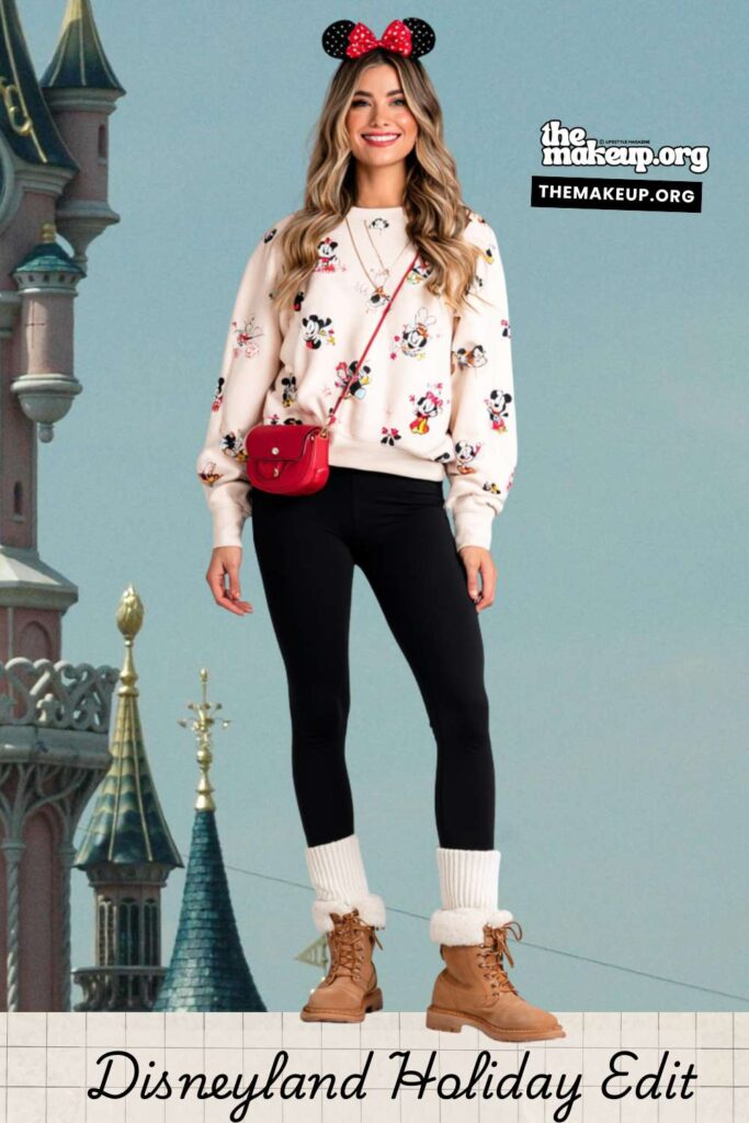 disneyland winter festive outfits