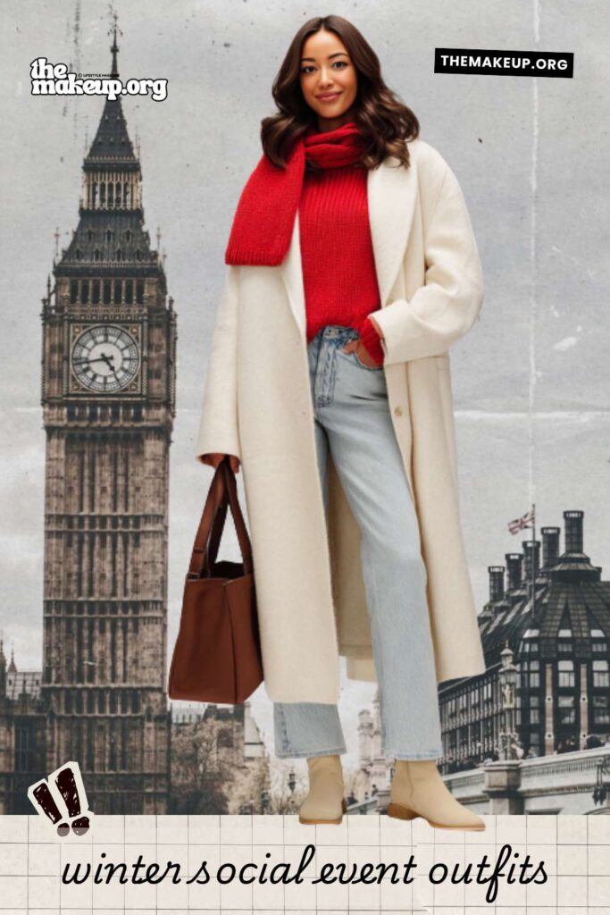 elegant london christmas outfits