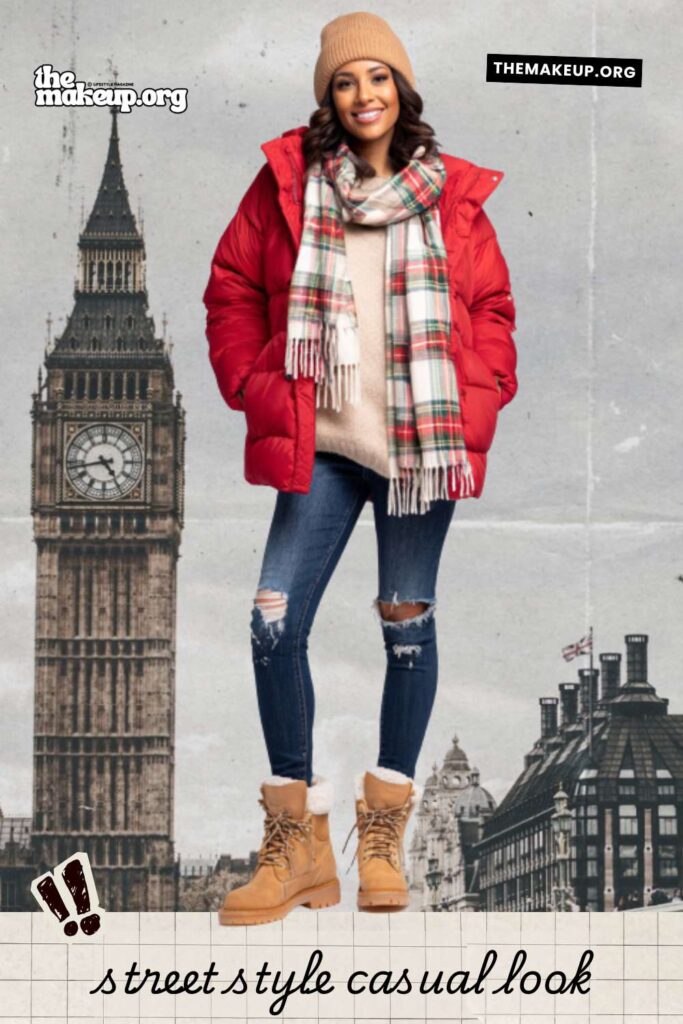 fashionable christmas looks london