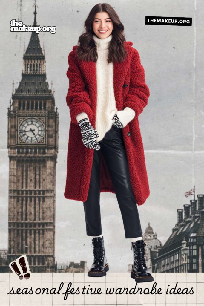 london festive winter outfits