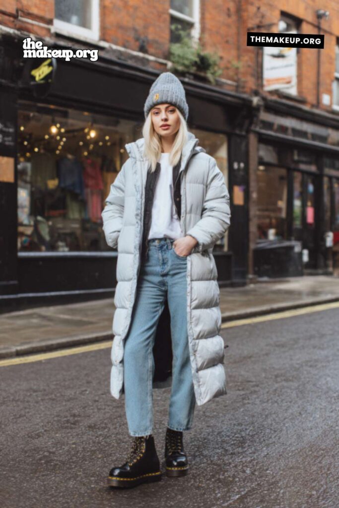 london winter airport outfit