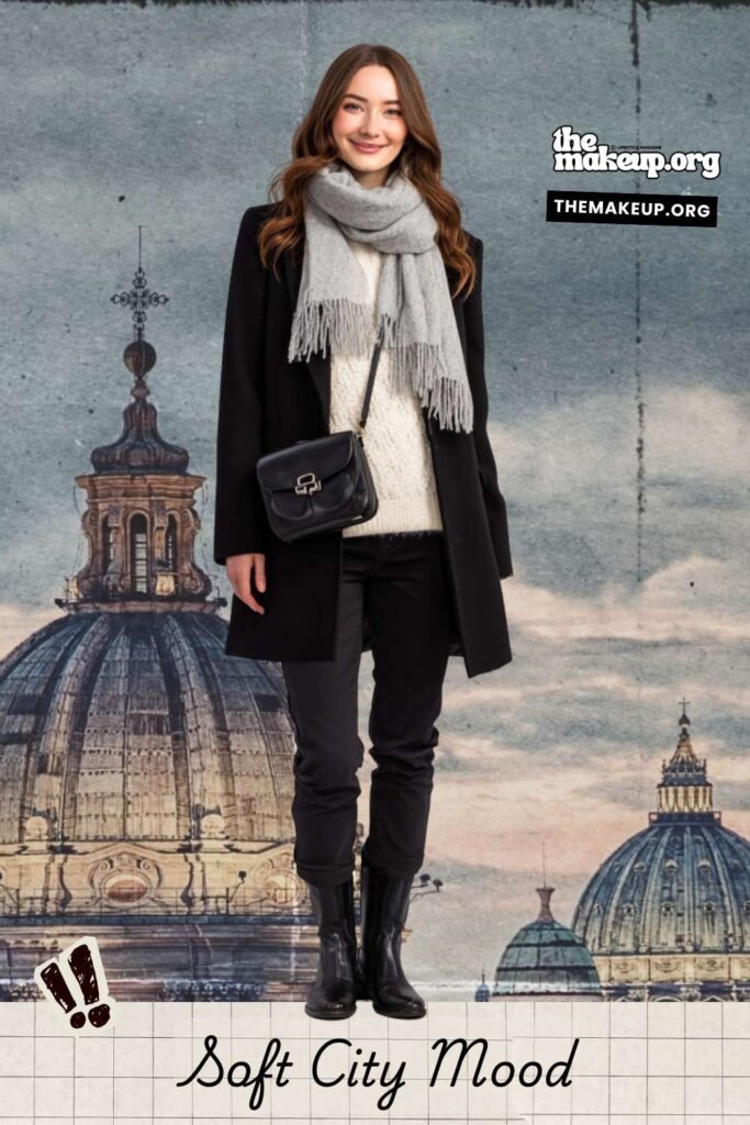 rome winter knit outfits