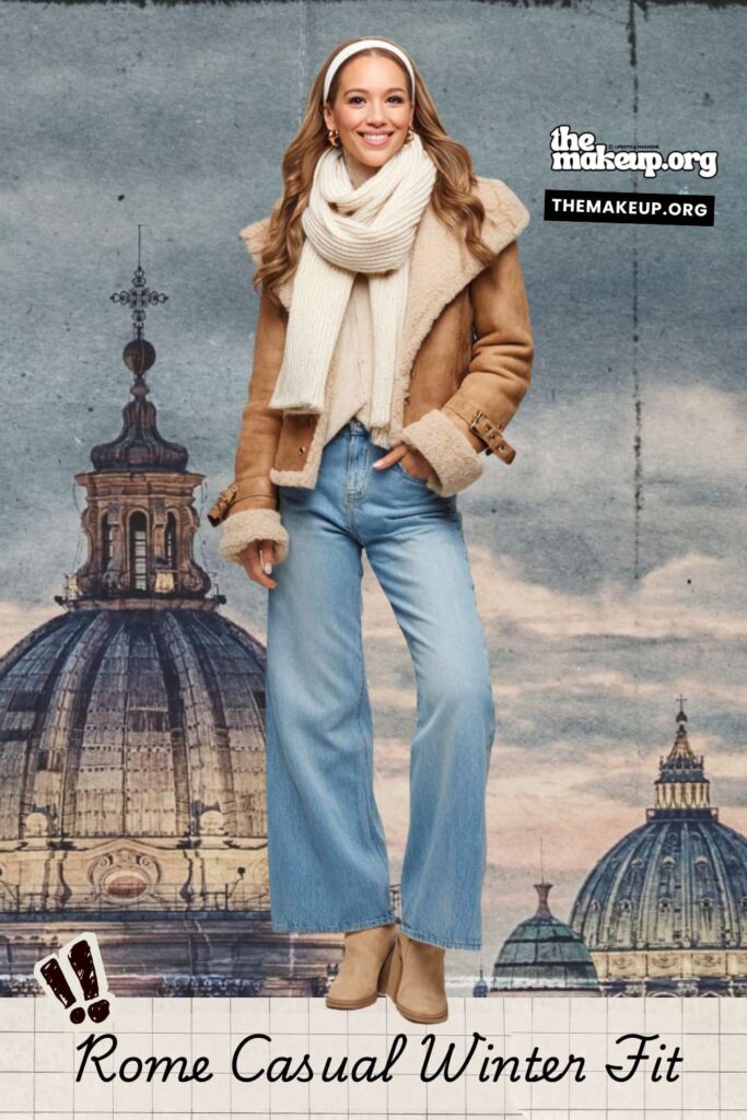 rome december modern outfits