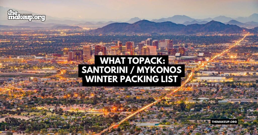 what to pack Santorini Mykonos winter packing list