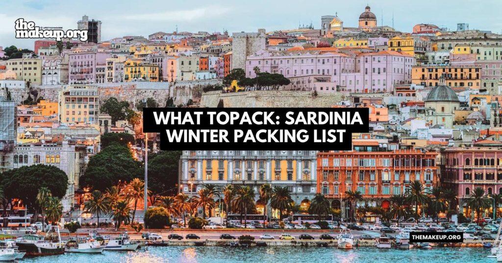 what to pack Sardinia winter packing list