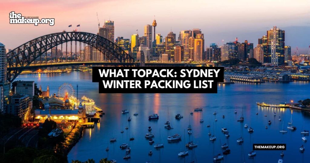 what to pack Sydney summer packing list