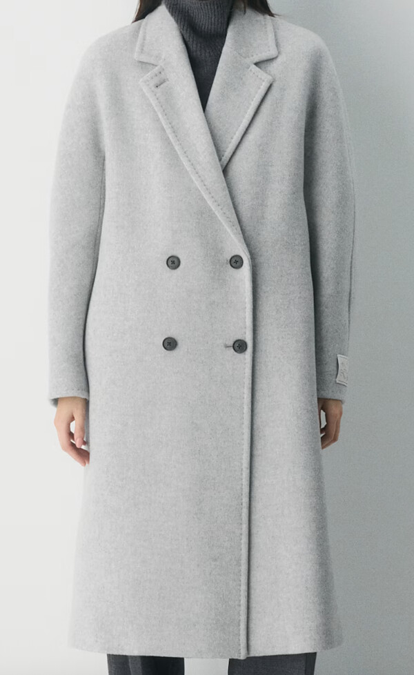 Paris winter Outfits Ideas Grey Coat