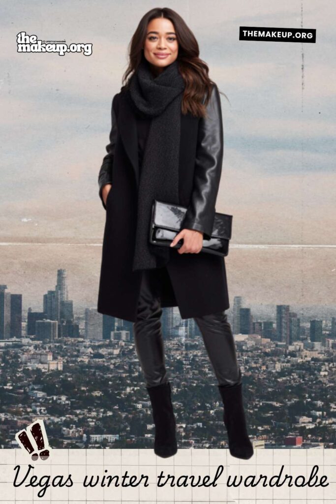 Las vegas winter layering outfits