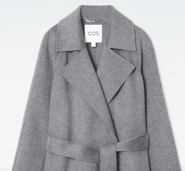 Grey Wool Coat