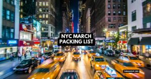 NYC March Packing List