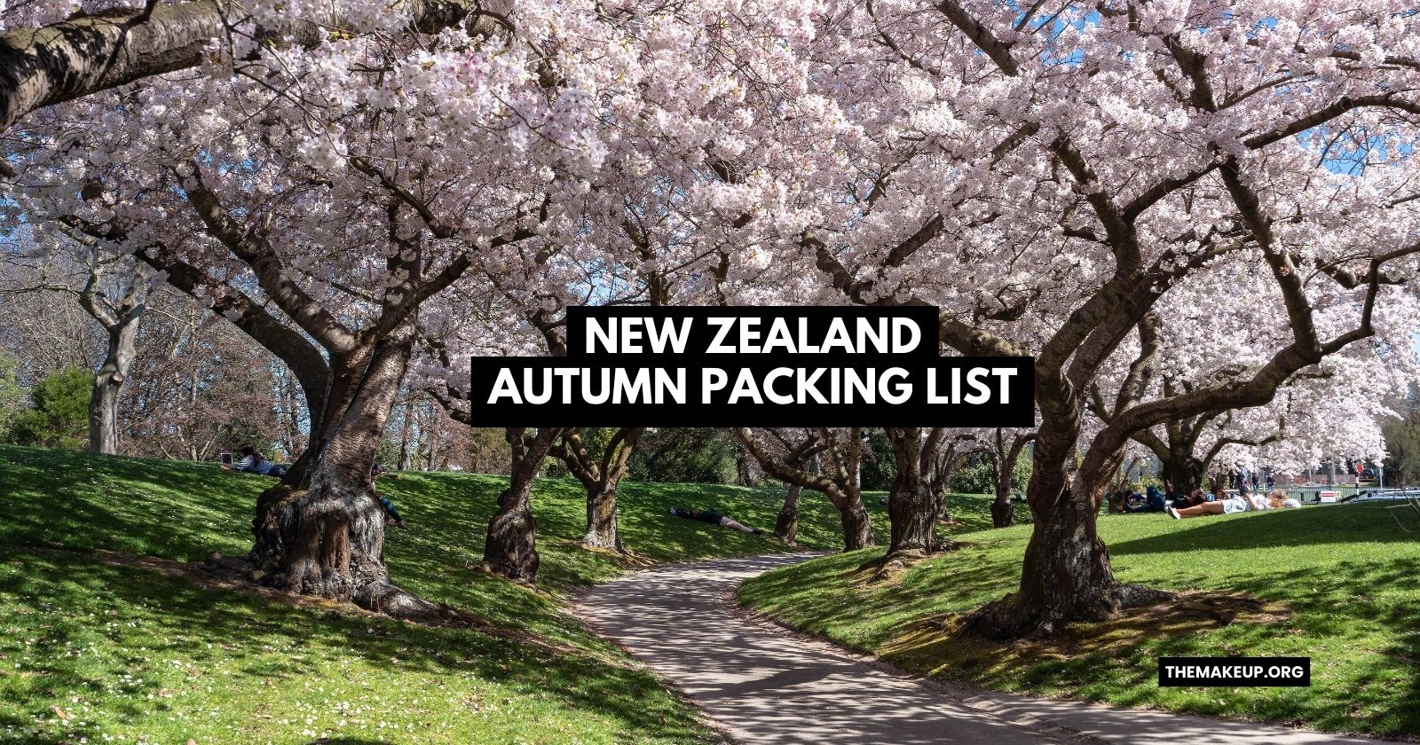 New Zealand autumn packing list