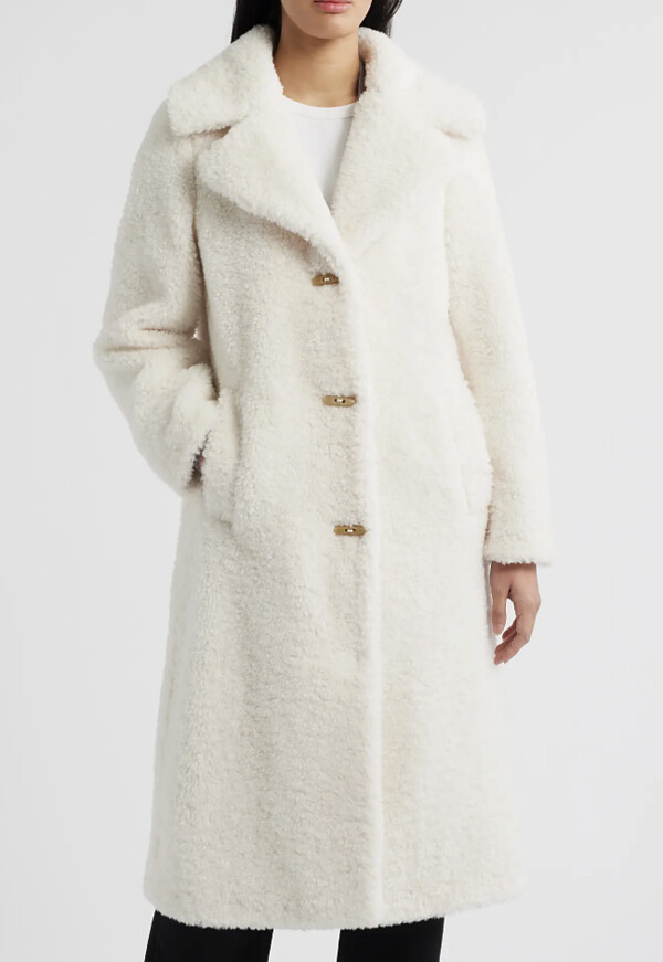 Teddy Toggle Coat