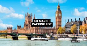 UK March Packing List Feat