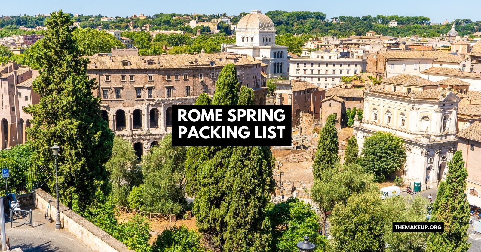 Rome spring packing list