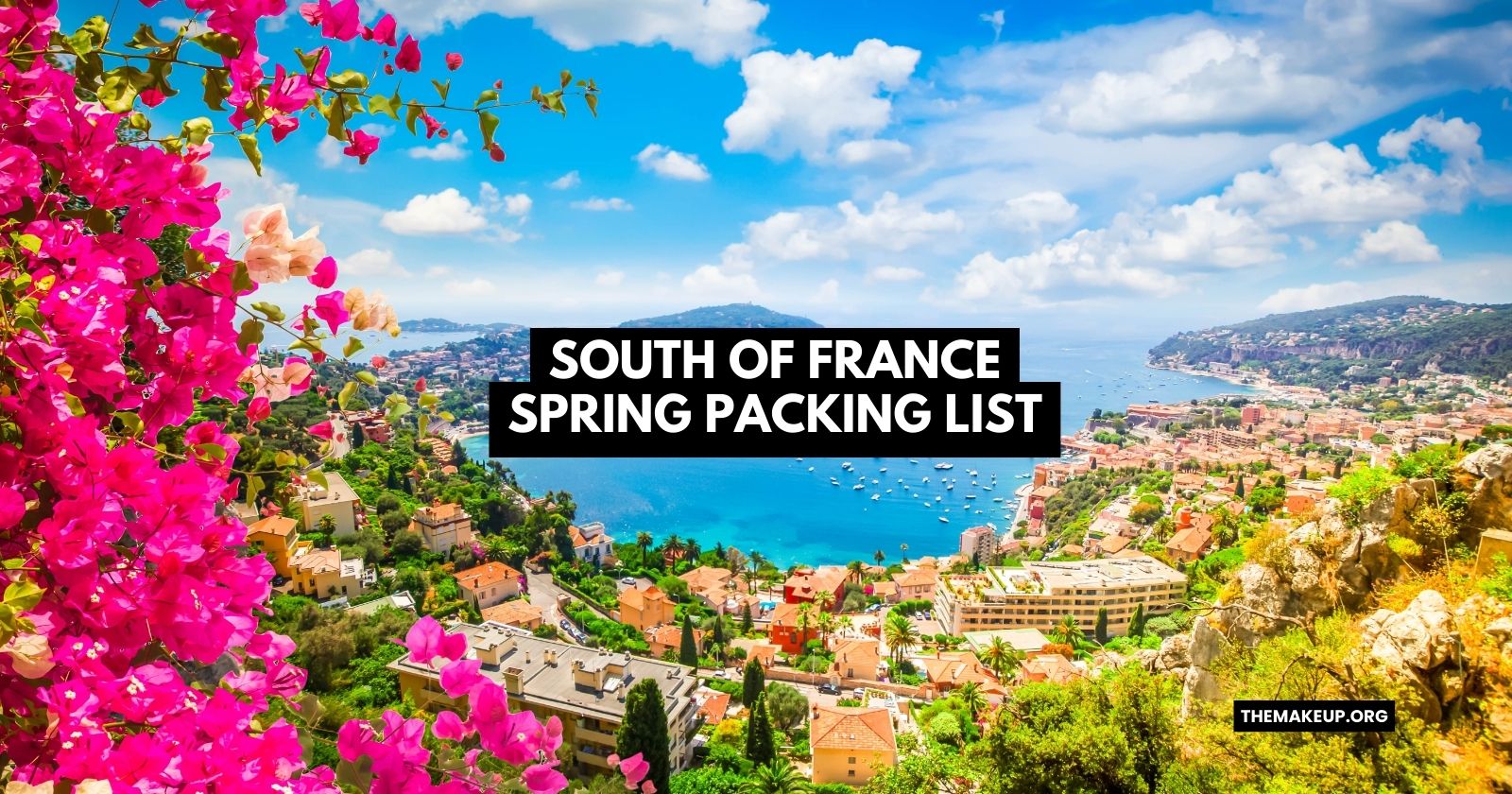 South of France spring packing list