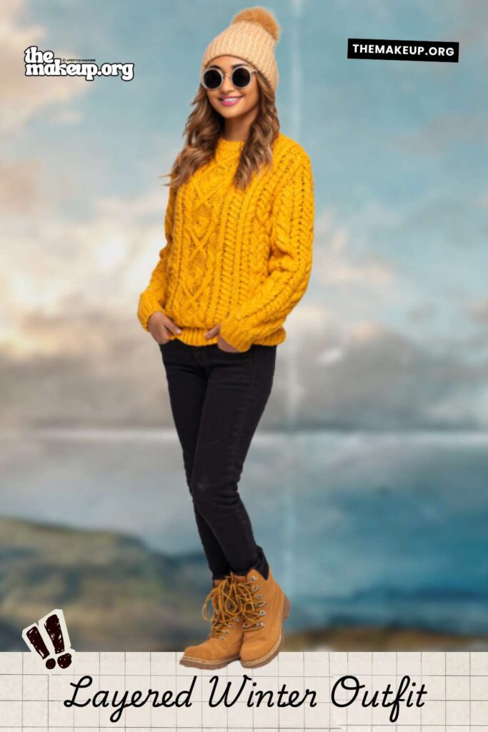 Winter outfits for walking on ice