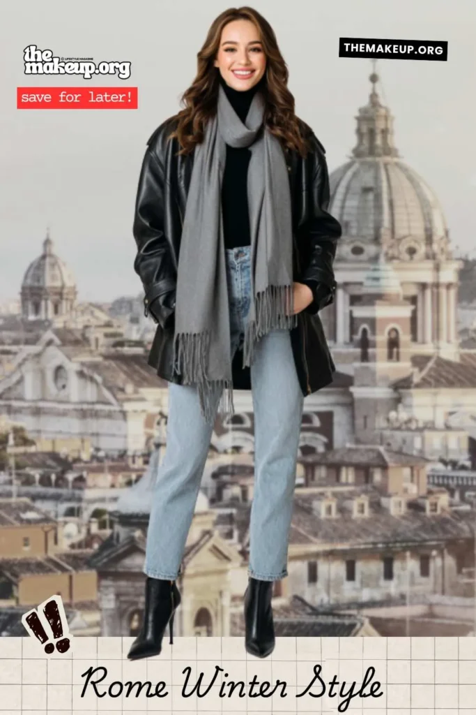 Winter outfits rome