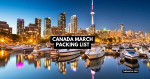 Canada March Packing List feat