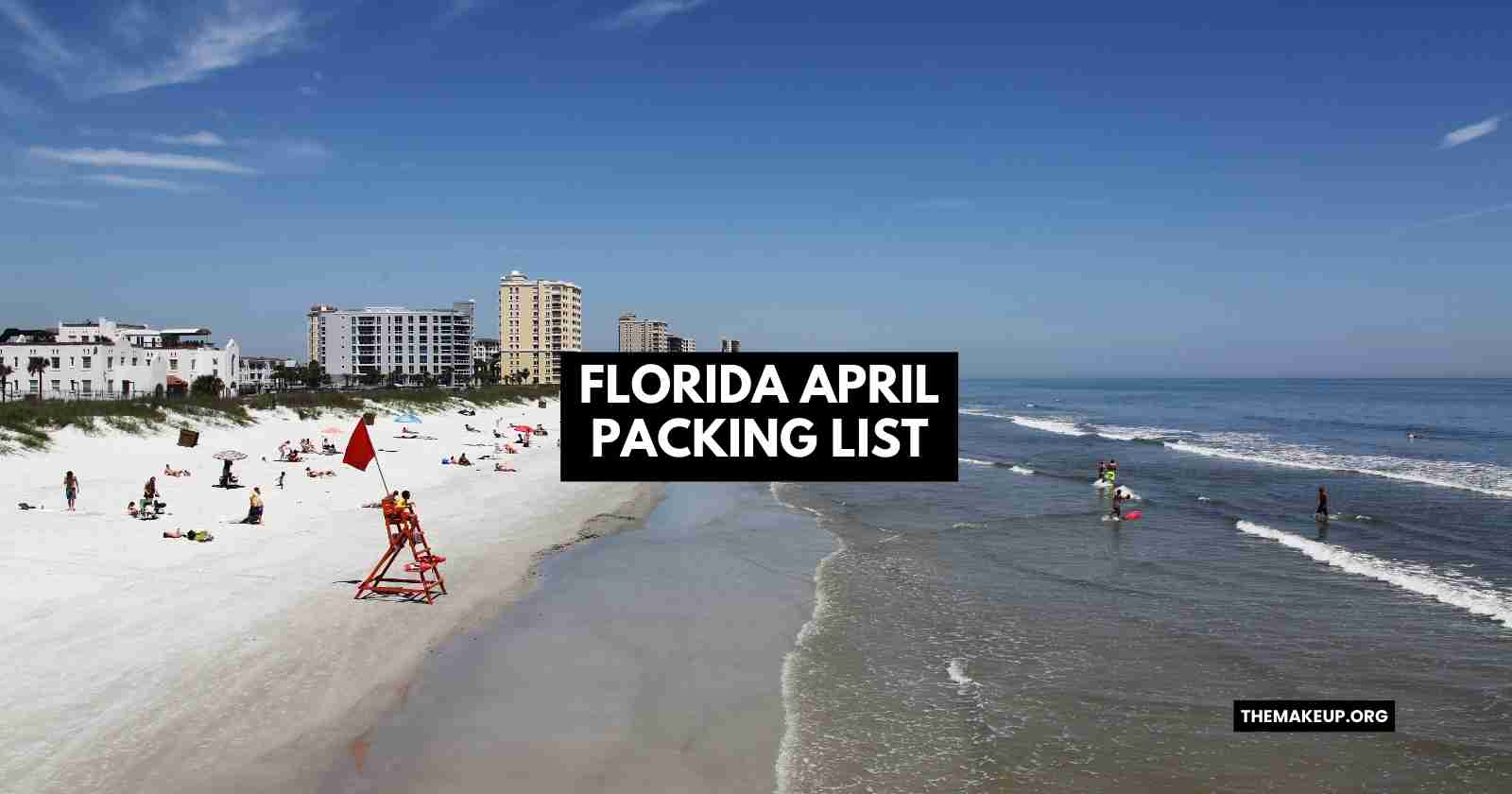 Florida April Packing List