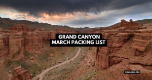 Grand Canyon March Packing List Feat
