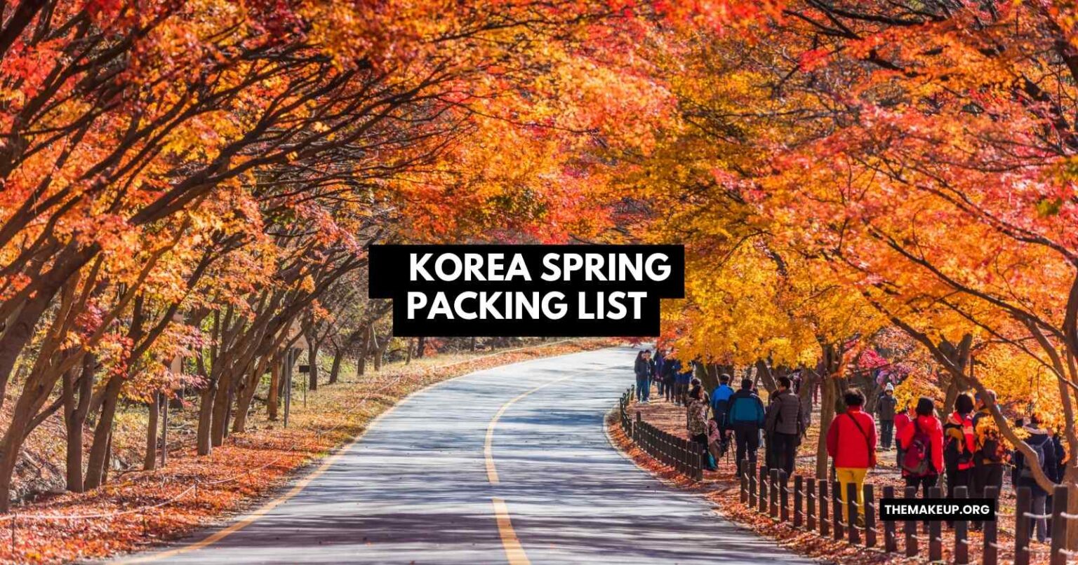 Korea Spring Packing List For Seoul To Jeju Weather Swings