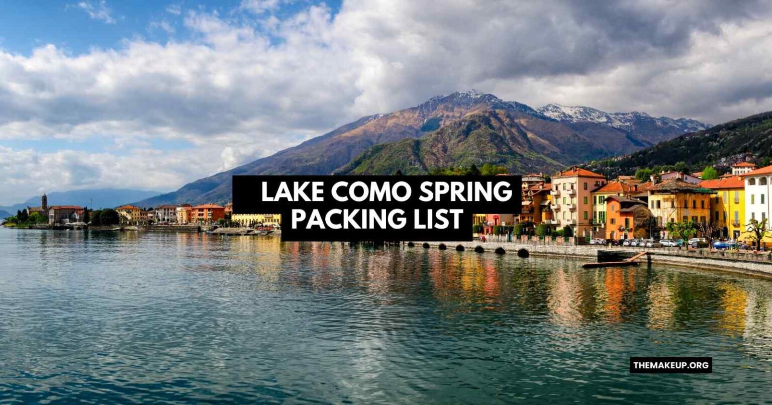Lake Como Spring Packing List For Easy Day-To-Night Days
