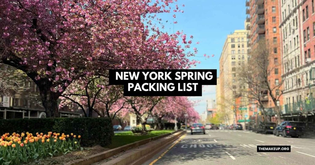 New York Spring Packing List feat