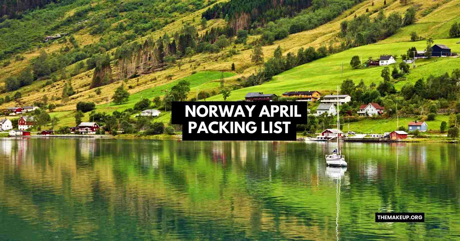 Norway April Packing List