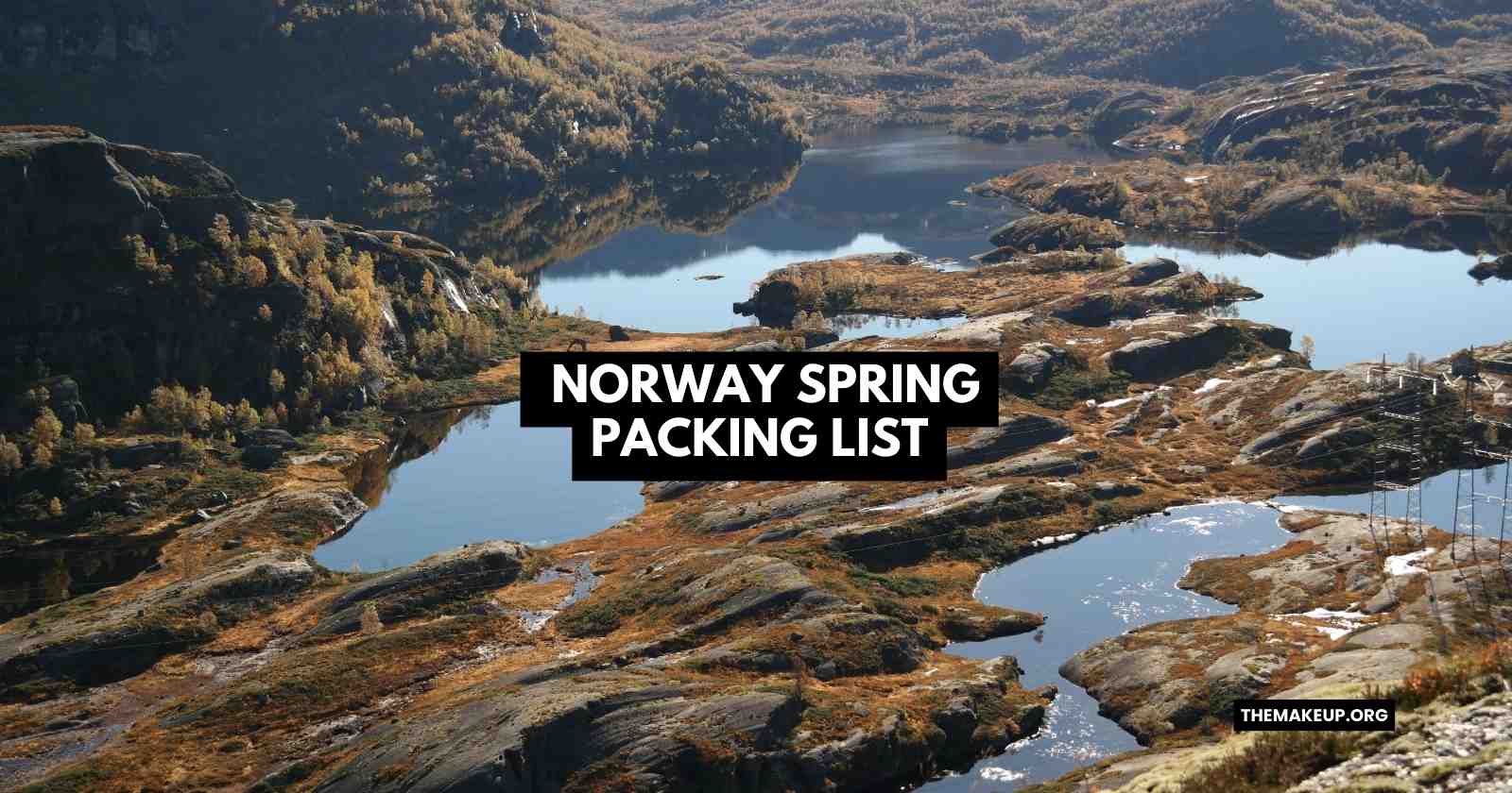 Norway Spring Packing List