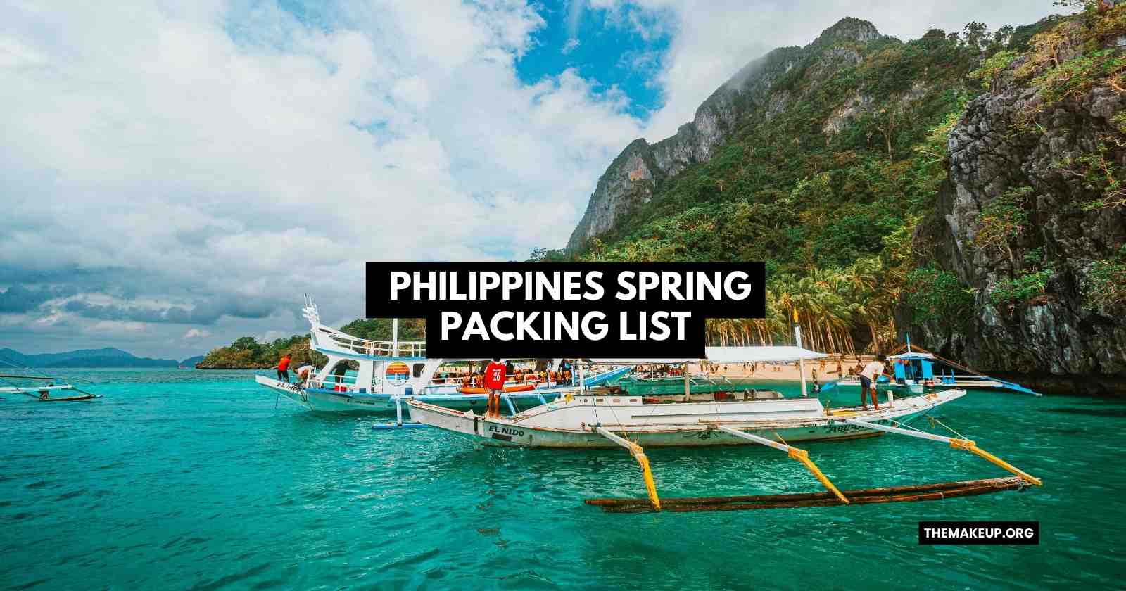 Philippines Spring Packing List