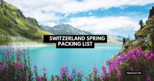 Switzerland Spring Packing List feat