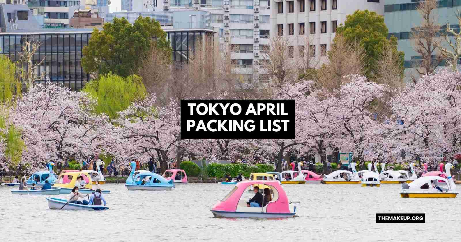 tokyo April packing list